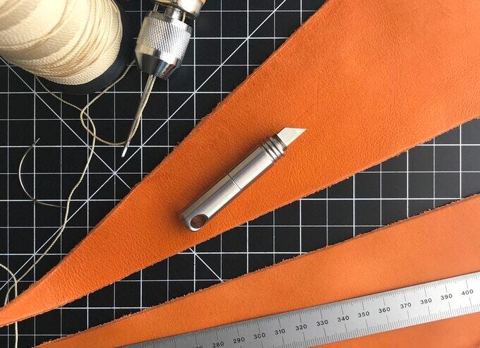 チタン製Dagrナイフ ダーガナイフ マイクロナイフ ミニナイフ