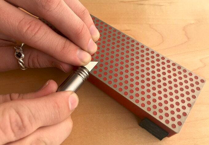 チタン製Dagrナイフ ダーガナイフ マイクロナイフ ミニナイフ