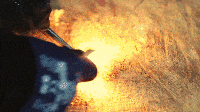 ファイヤースターター（フェロセリウムロッド＆ストライカー） メタルマッチセット 火の素メーカーに収納可